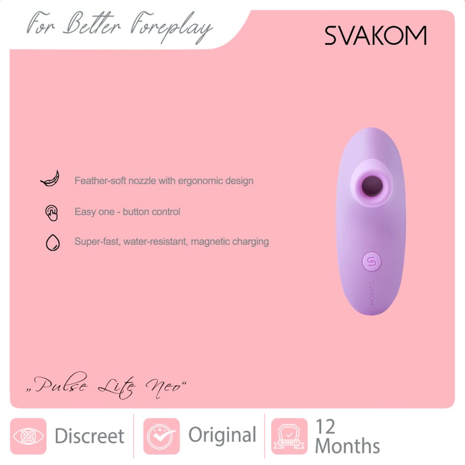 SVAKOM Pulse Lite Neo Lavender Detail