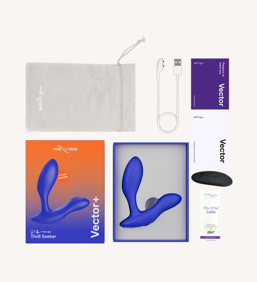 WE-VIBE Vector + Blue Packaging