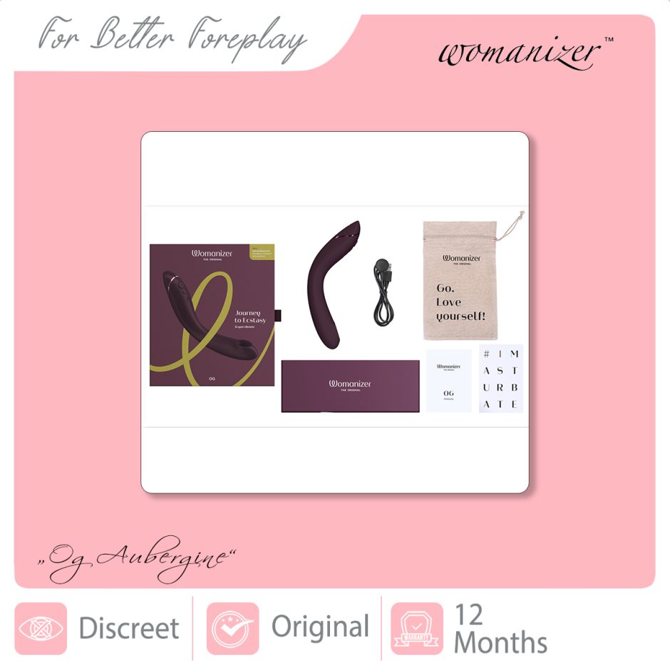 WOMANZIER OG Aubergine Packaging