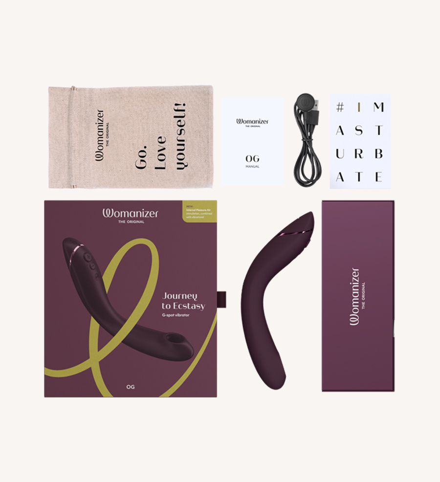 WOMANZIER OG Aubergine Packaging