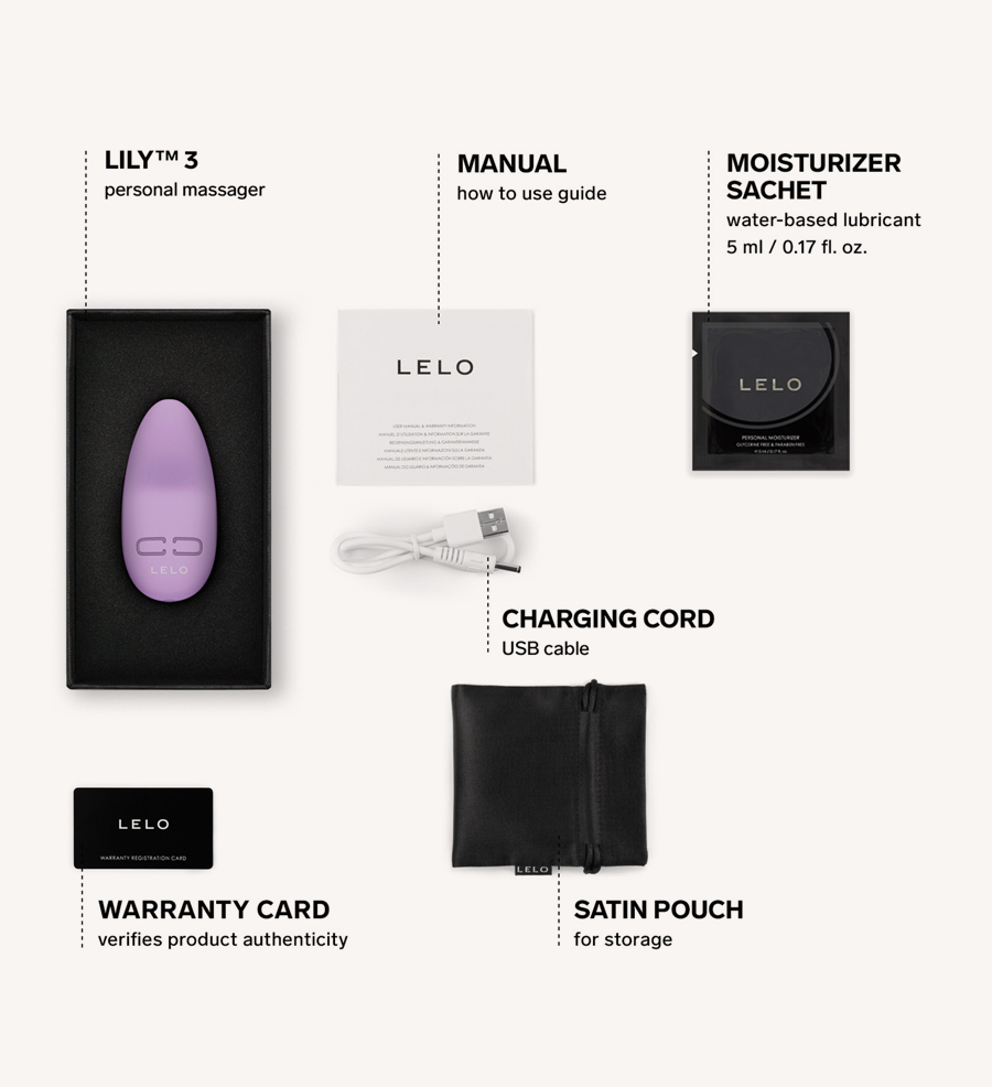 Tampilan LELO Lily 3 Calm Lavender