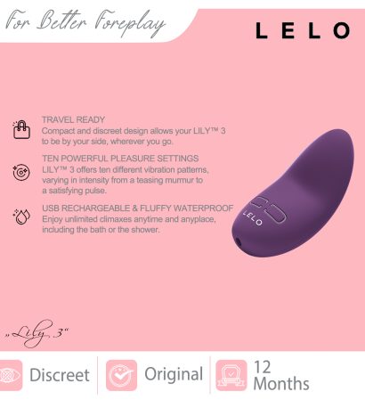 LELO Lily 3 Dark Plum