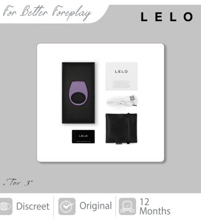 LELO Tor 3 Violet Dusk Packaging