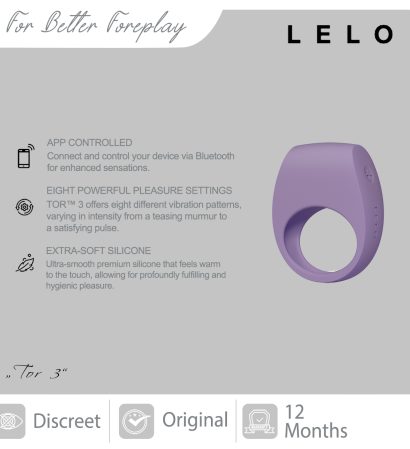 LELO Tor 3 Violet Dusk Detail