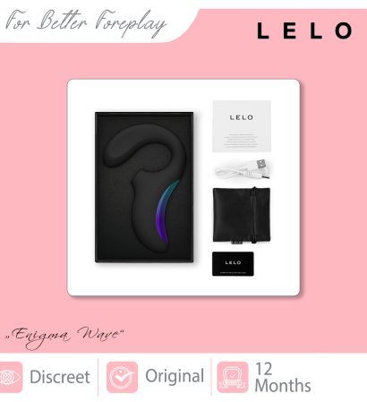 LELO Enigma Wave Black Packaging