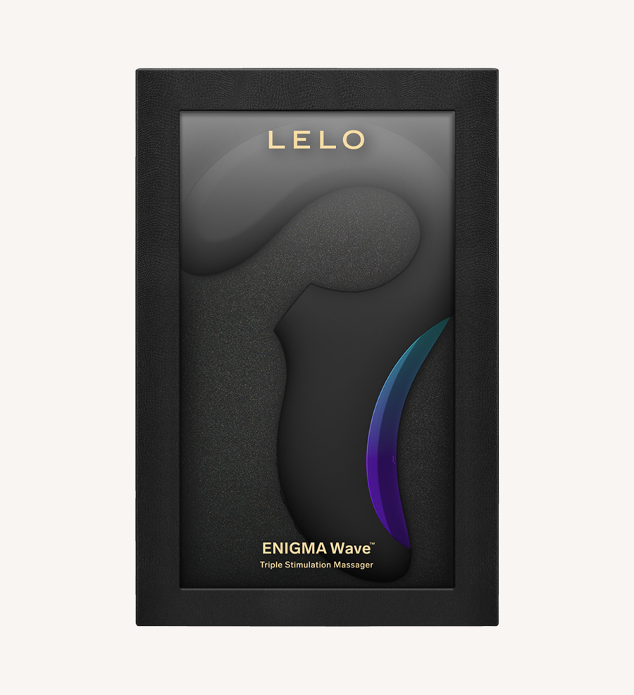 Kemasan LELO Enigma Wave Black