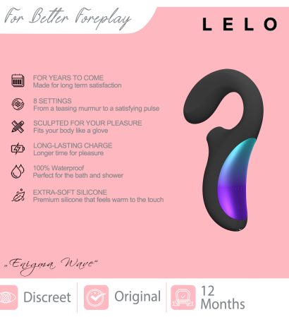 LELO Enigma Wave Black Detail