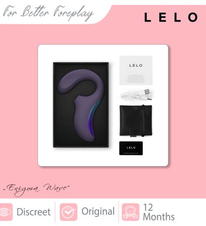 LELO Enigma Wave Cyber Purple Packaging