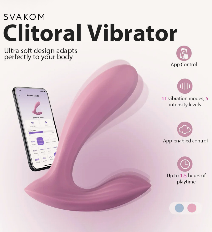 SVAKOM Erica Clitoral Stimulator