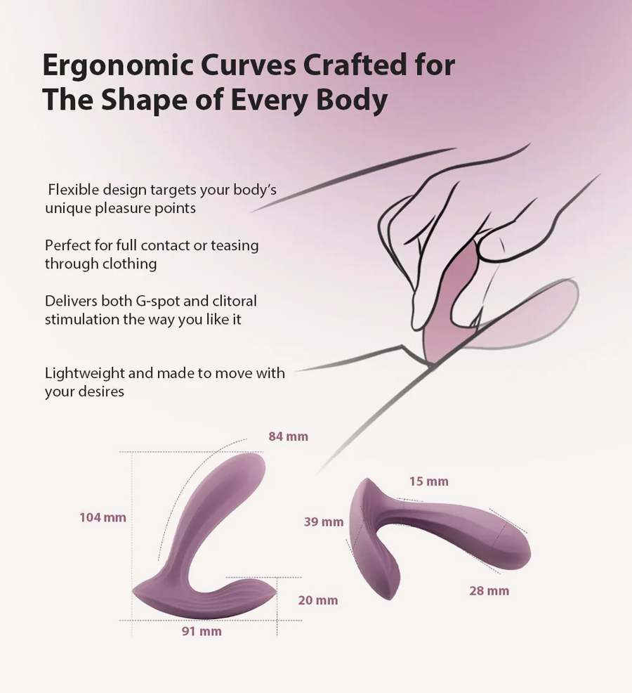 SVAKOM Erica Ergonomic Vibrator