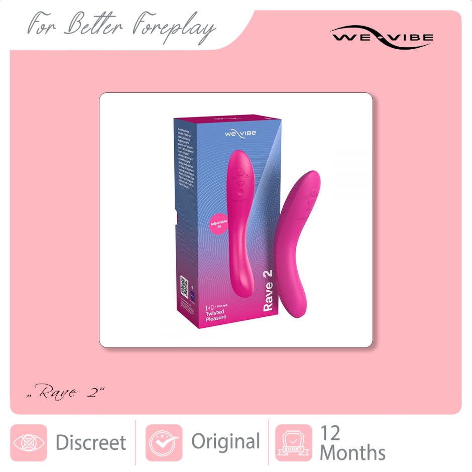 WE-VIBE Rave 2 Bold Pink Packaging