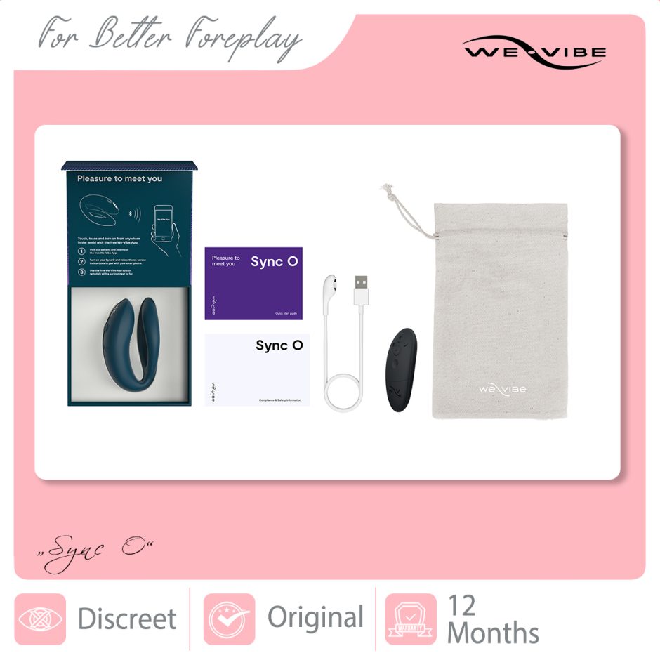 WE-VIBE Sync O Green Velvet Packaging