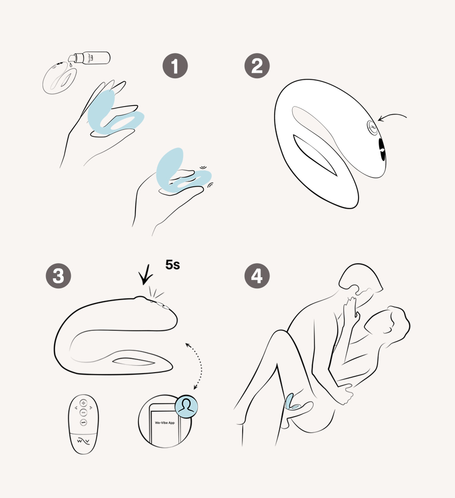 WE-VIBE Sync O How To