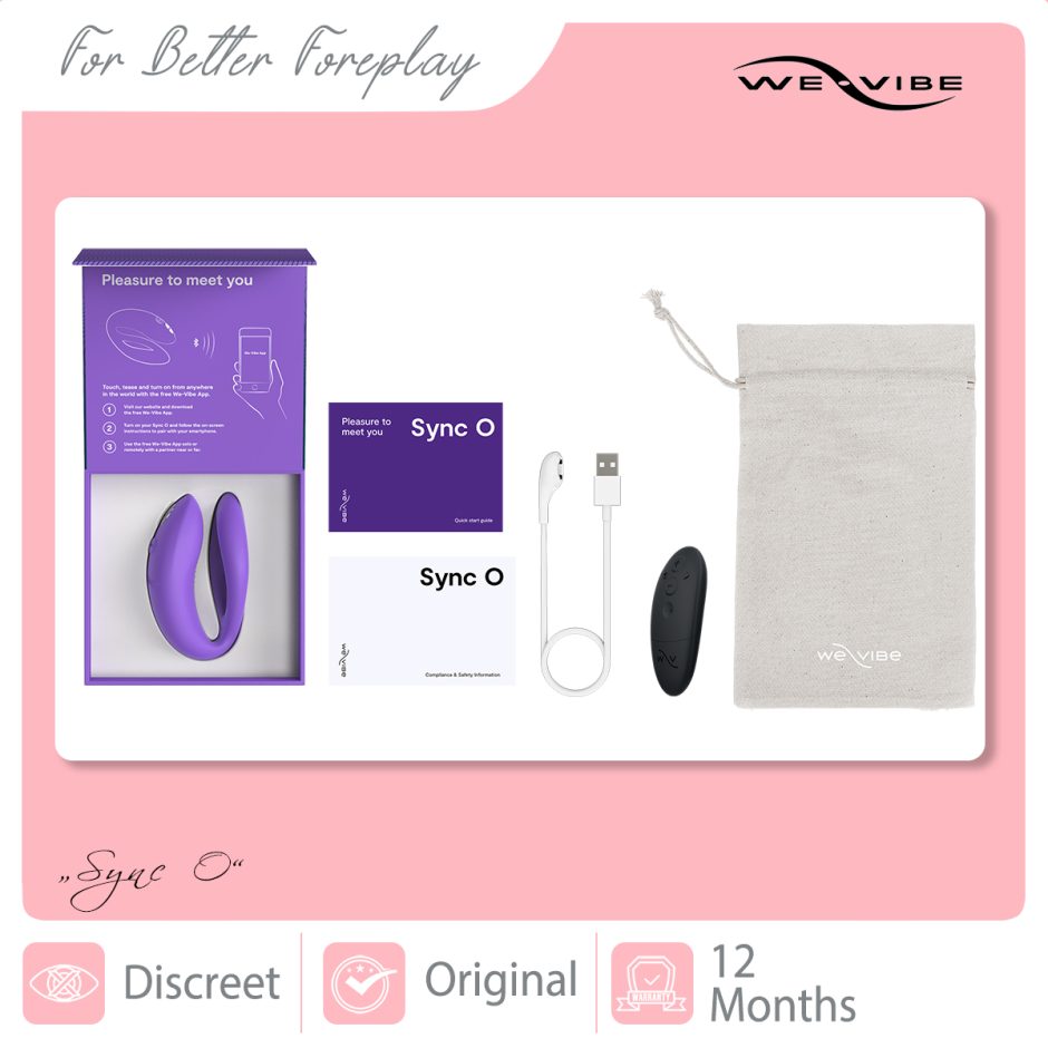 WE-VIBE Sync O Purple Packaging