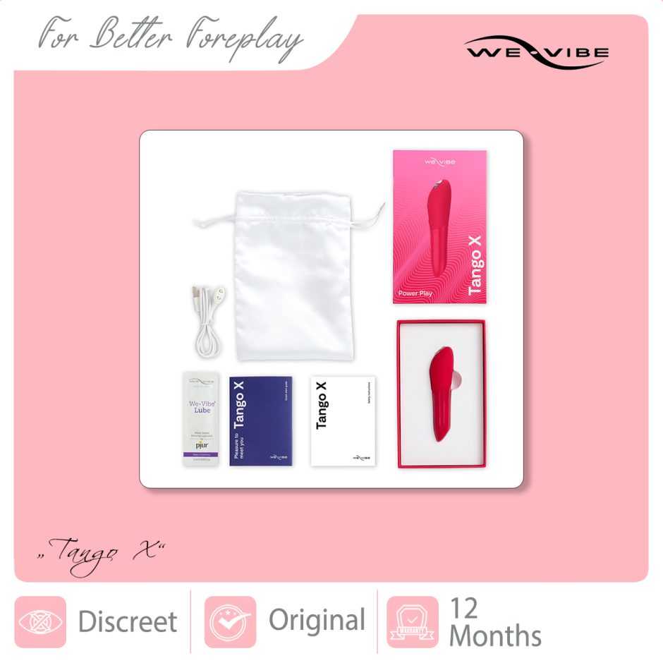 WE-VIBE Tango X Cherry Red Packaging