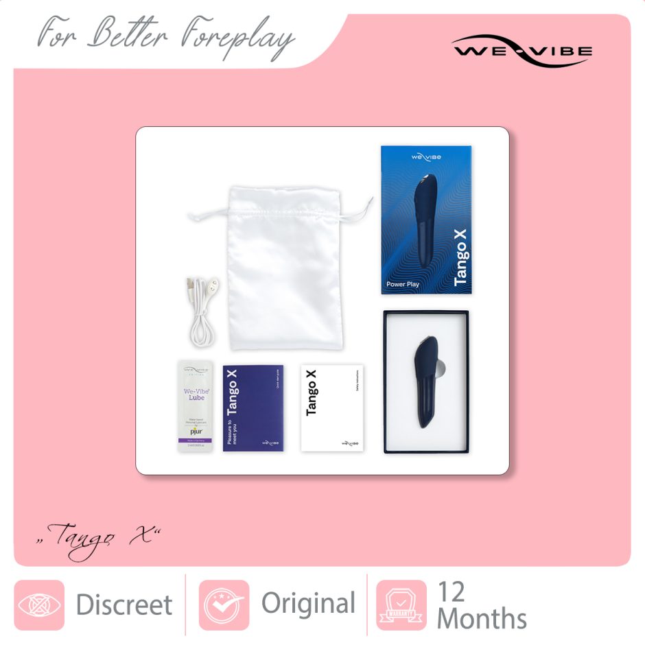 WE-VIBE Tango X Midight Blue Packaging