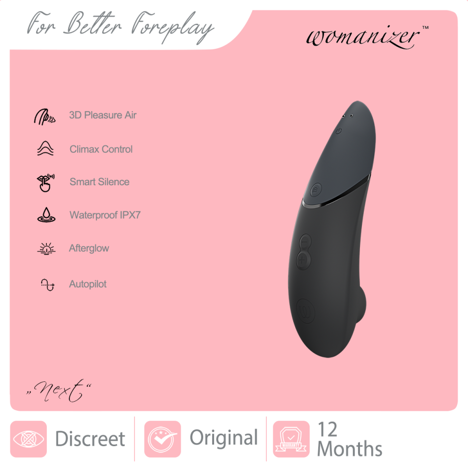 WOMANIZER Next Black Detail