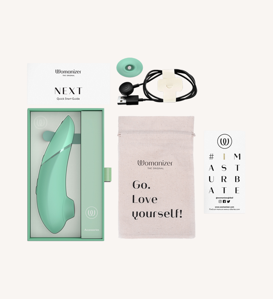 WOMANIZER Next Sage Packaging