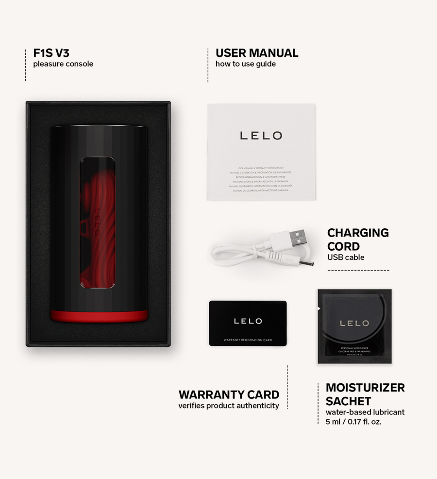 Tampilan LELO F1S V3 Red