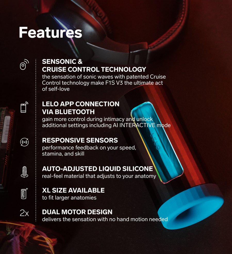 Alat Bantu Seks Pria Lelo F1s V3