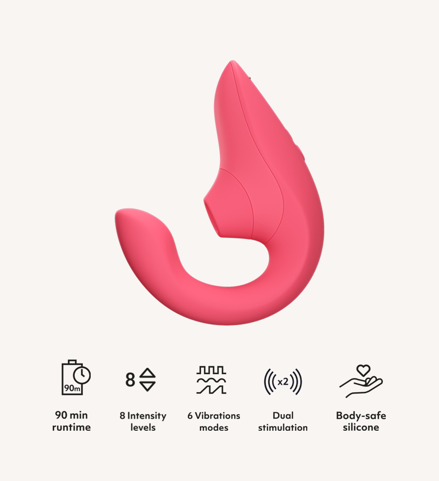 Vibrator Klitoris Dan G-Spot Womanizer