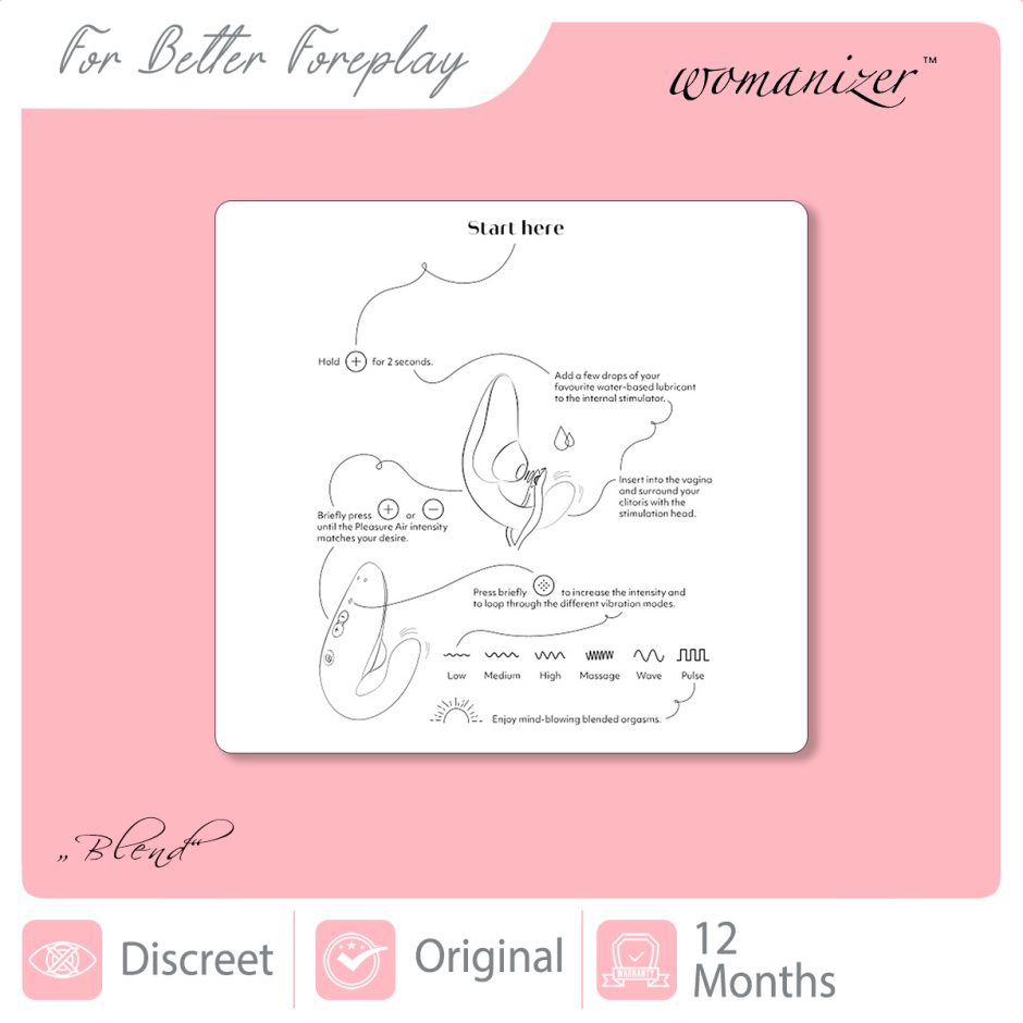 WOMANIZER Blend How To