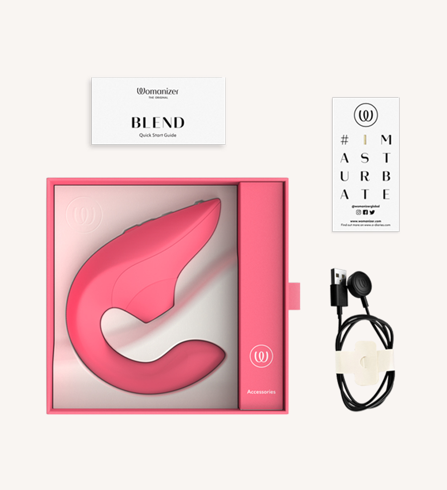 Kemasan WOMANIZER Blend Vibrant Rose