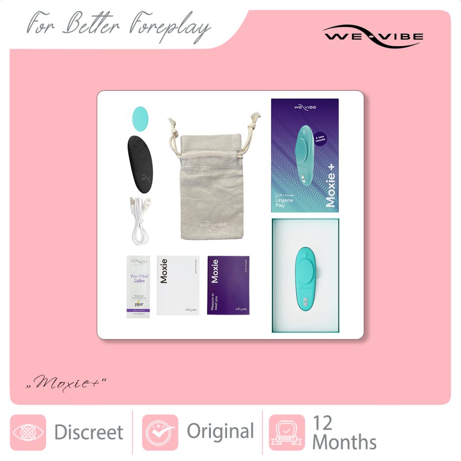 WE-VIBE Moxie+ Aqua -Packaging
