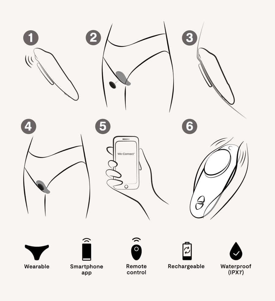WE-VIBE Moxie+ How To