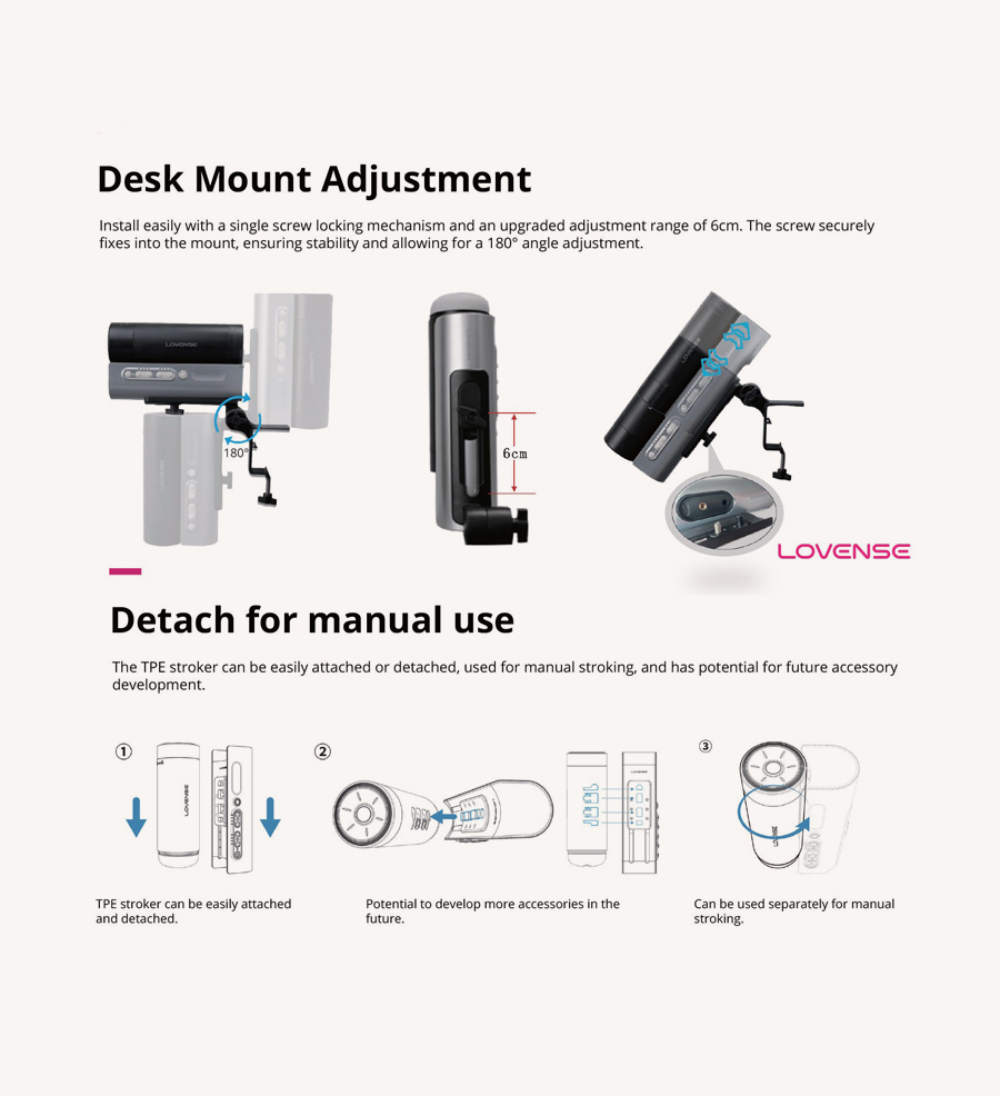 LOVENSE Solace Pro Adjustment