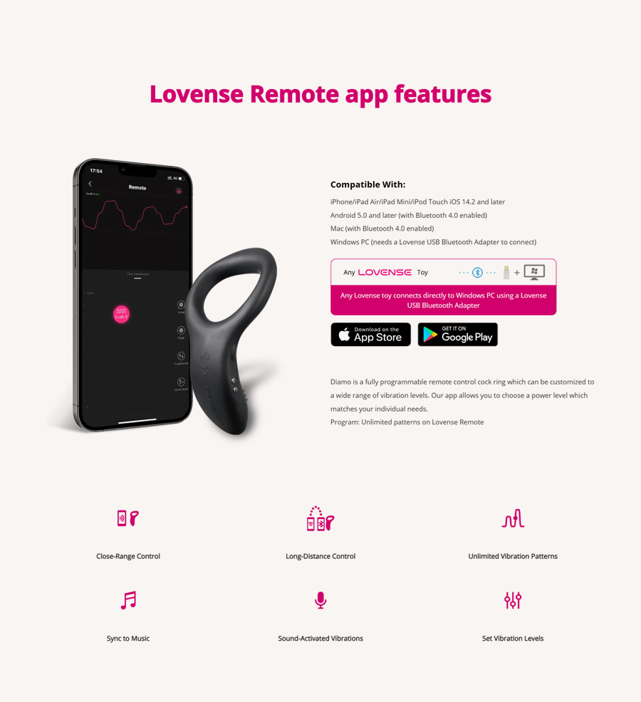 LOVENSE Diamo HowTo 2