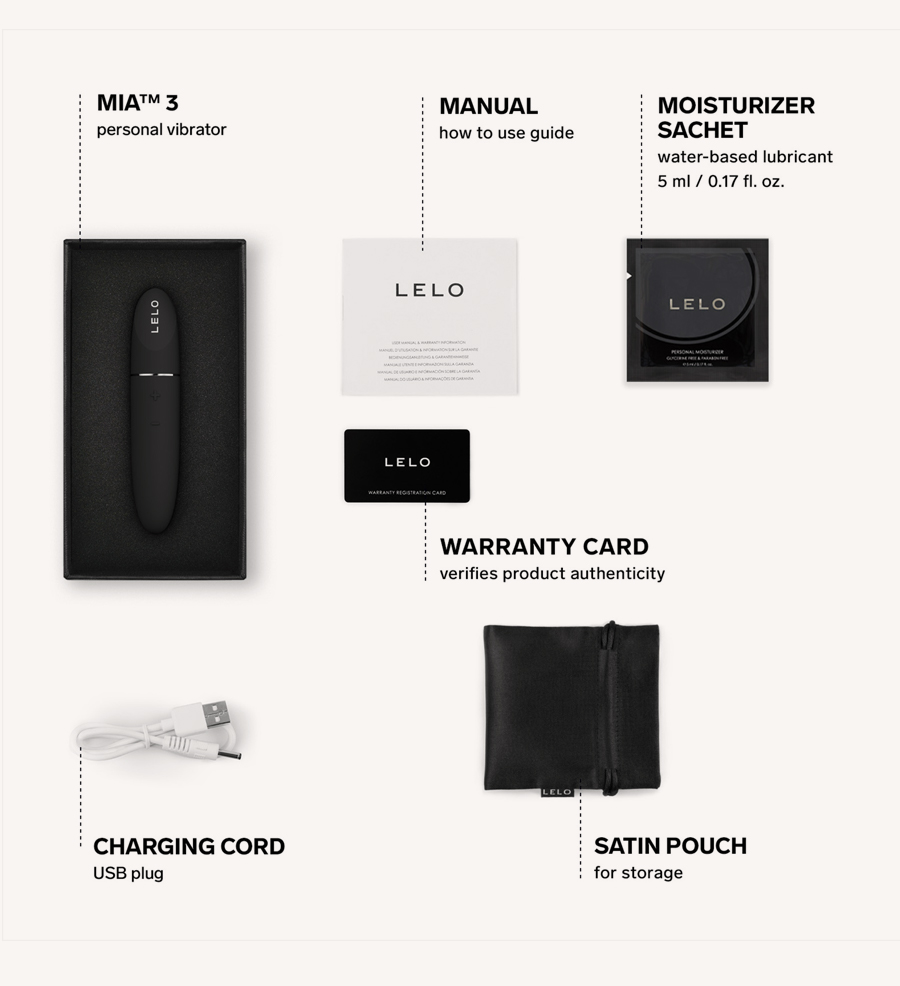 LELO Mia 3 Black Bundling