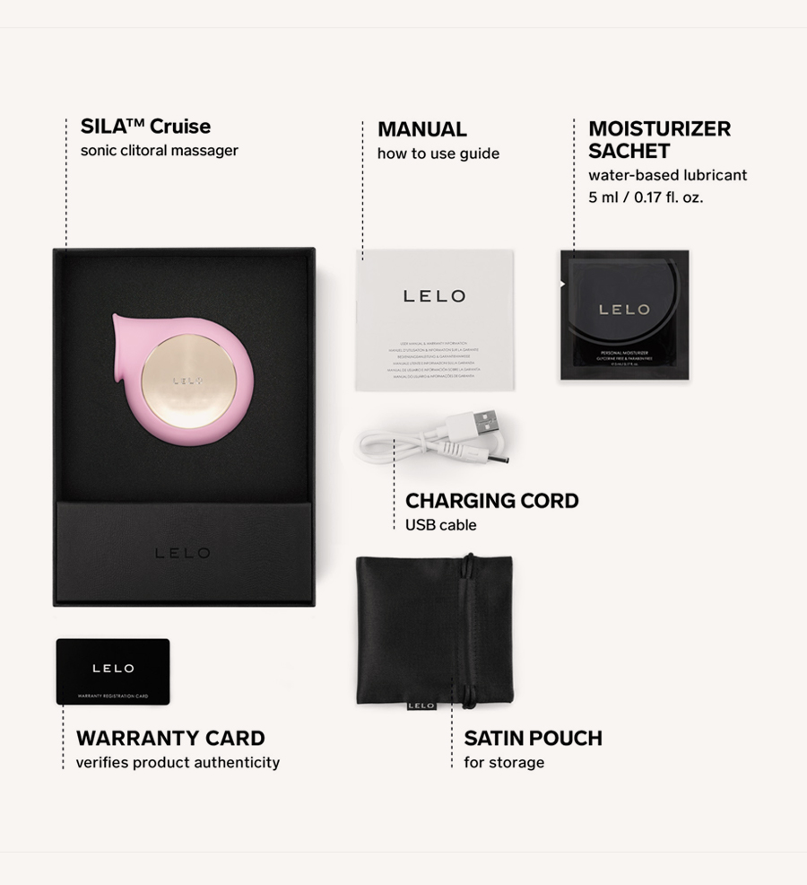 LELO Sila Cruise Pink Bundling