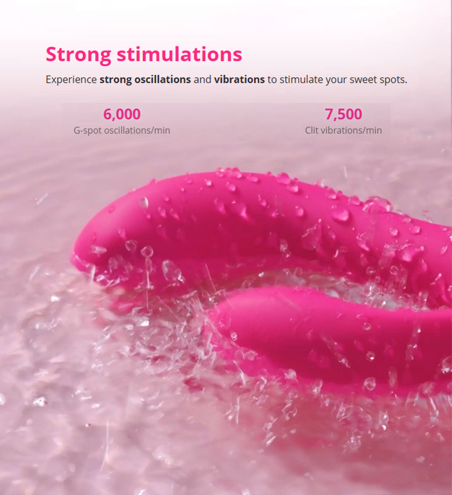 Ergonomic Waterproof Vibrator