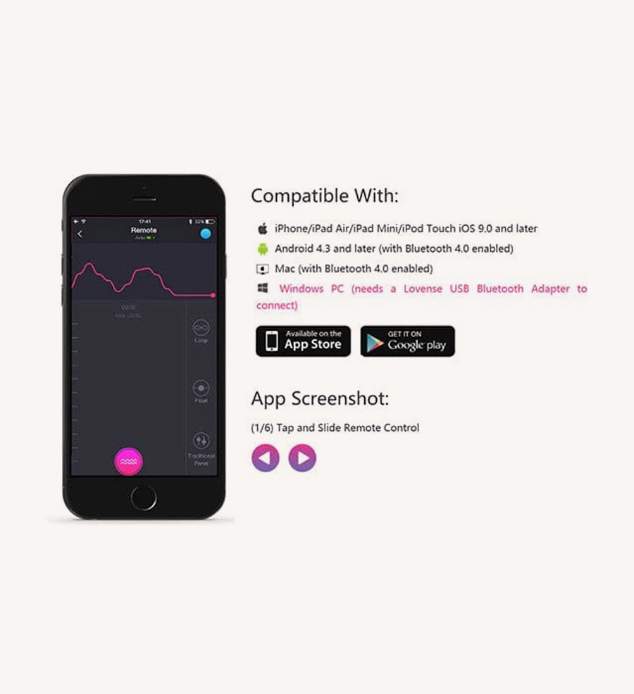 Lush 2 Wireless Vibrator