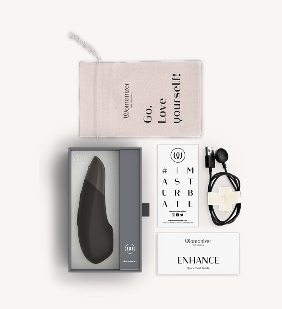 WOMANIZER Enhance Black Packaging