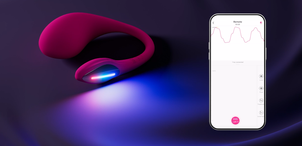 Lovense Lush 4 LED Control