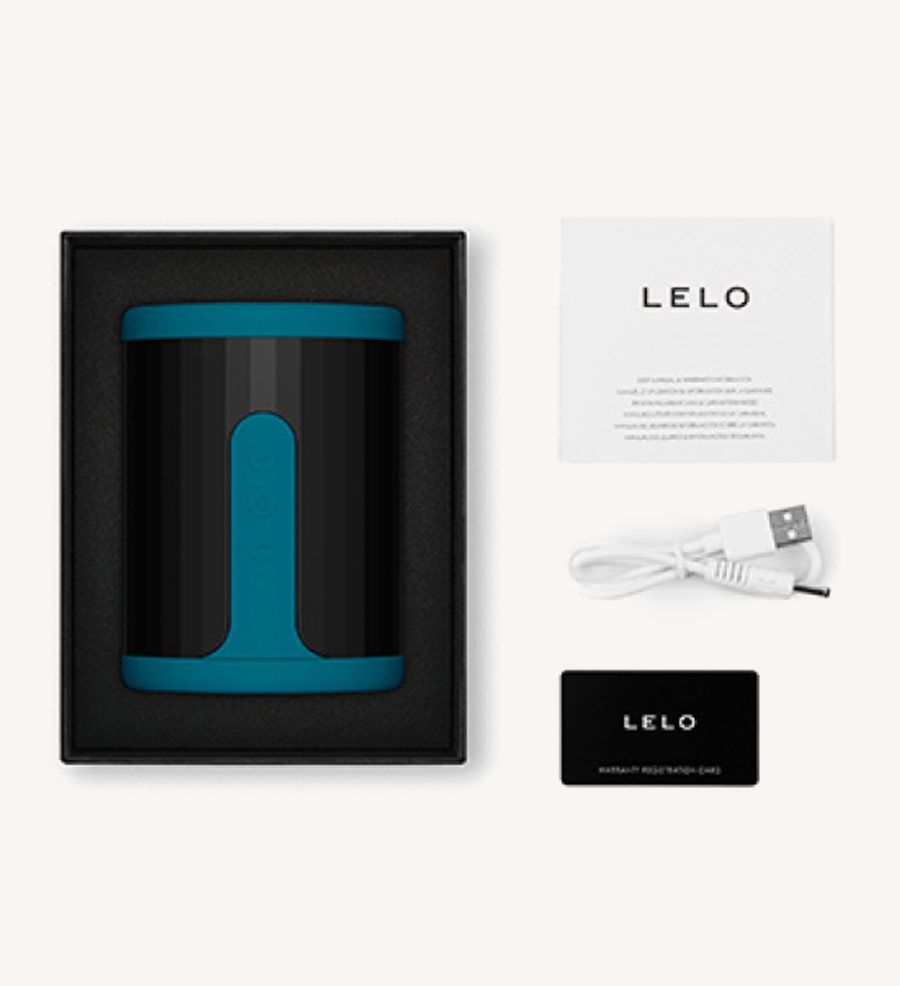 LELO F2S Teal Packaging 2