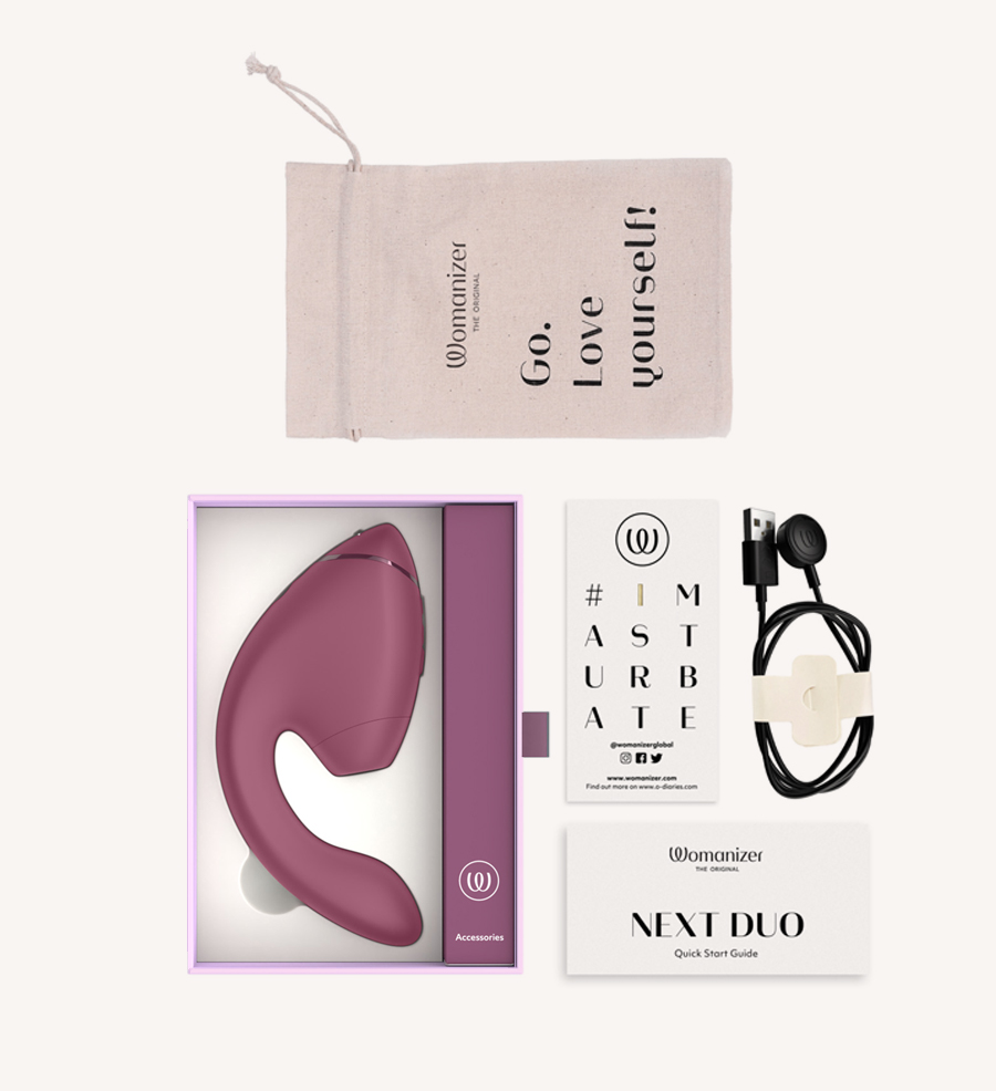 Kemasan WOMANIZER Next Duo Dusky Pink