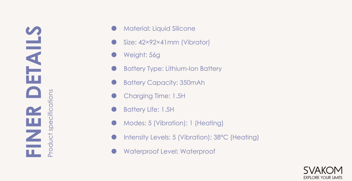 SVAKOM Echo 2 Details