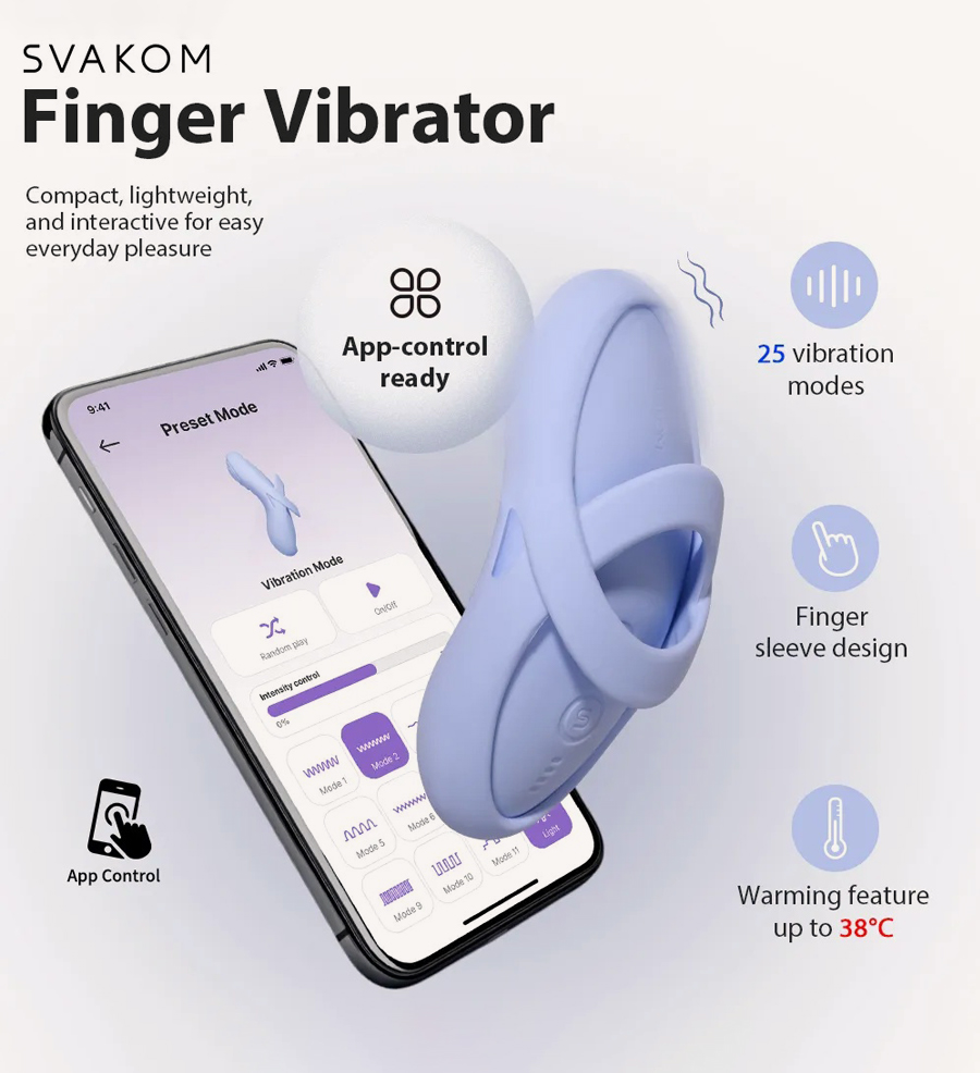 SVAKOM Echo 2 Finger Vibrator