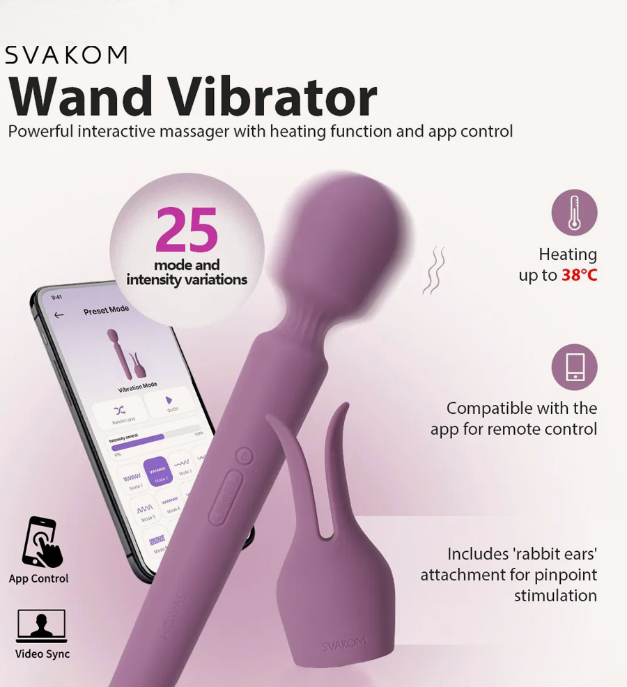 SVAKOM Emma Neo 2 Wand Massager