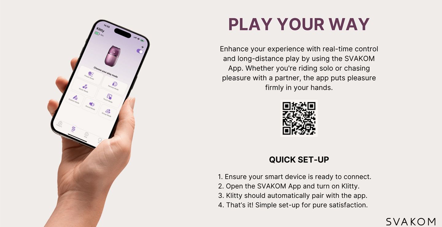 SVAKOM Klitty App