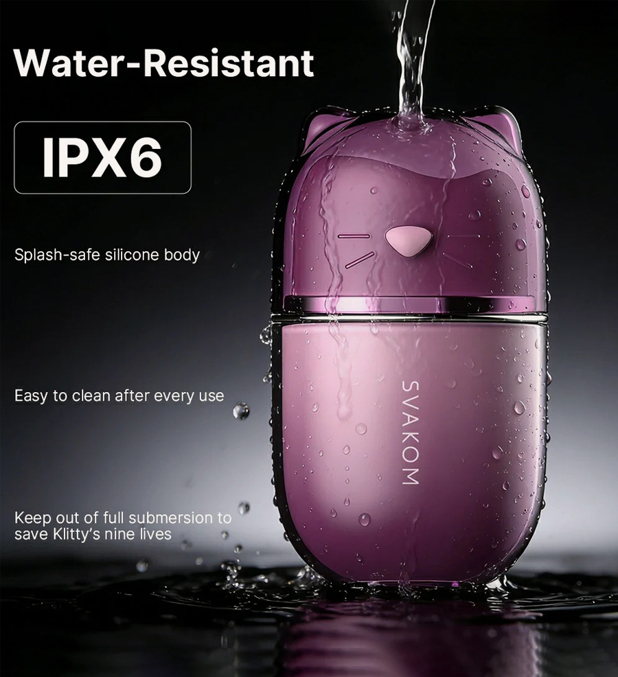 SVAKOM Klitty Vibrator Waterproof