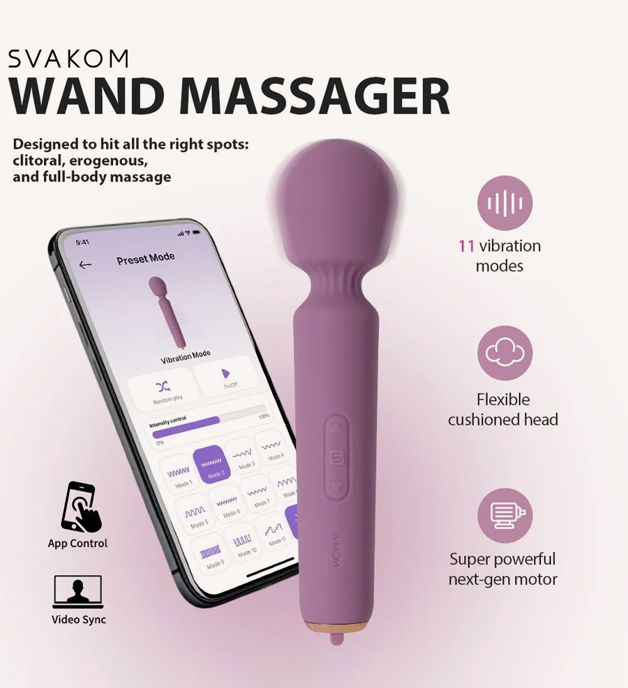 SVAKOM Mini Emma Neo Wand Massager