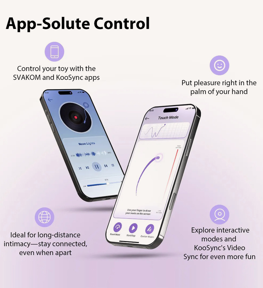 SVAKOM Plume App Control