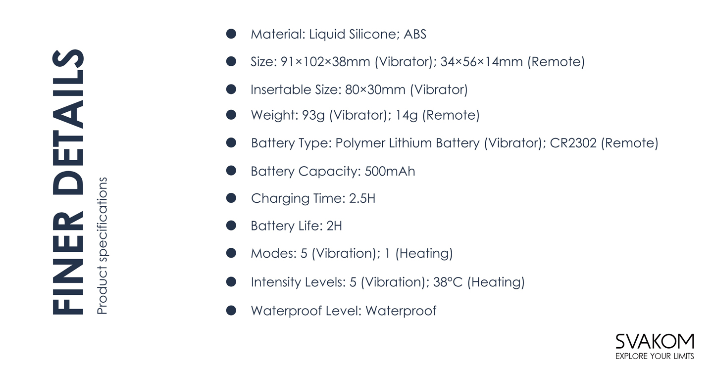 SVAKOM Vick Neo 2 Details
