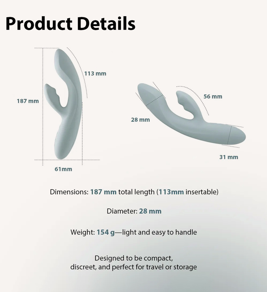 SVAKOM Chika Dimensions