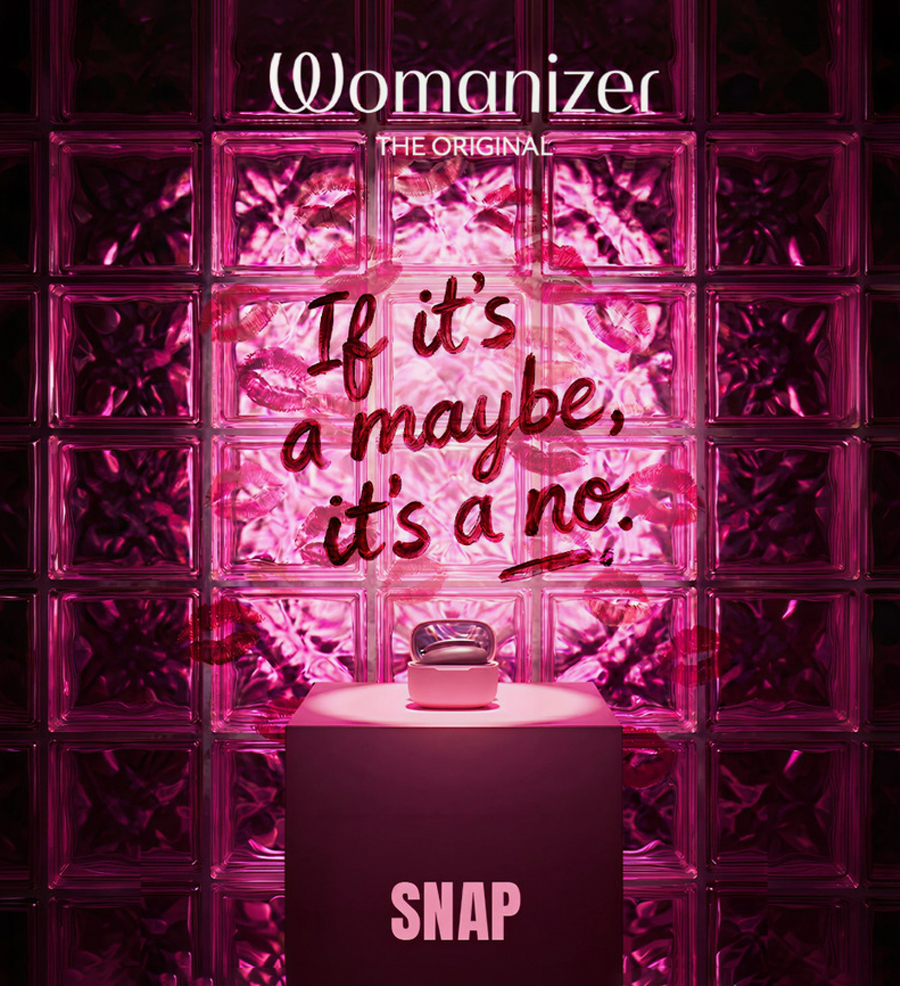 WOMANIZER Snap Clitoral Stimulator